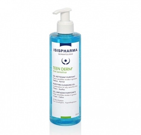ISISPHARMA TEEN DERM gel sensitive 250ml
