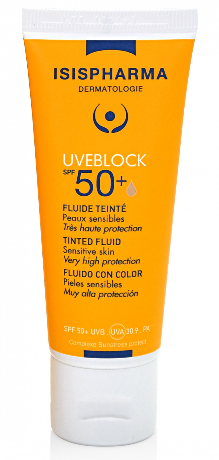 ISISPHARMA ECRAN UVEBLOCK 50+ Fluide Invisible