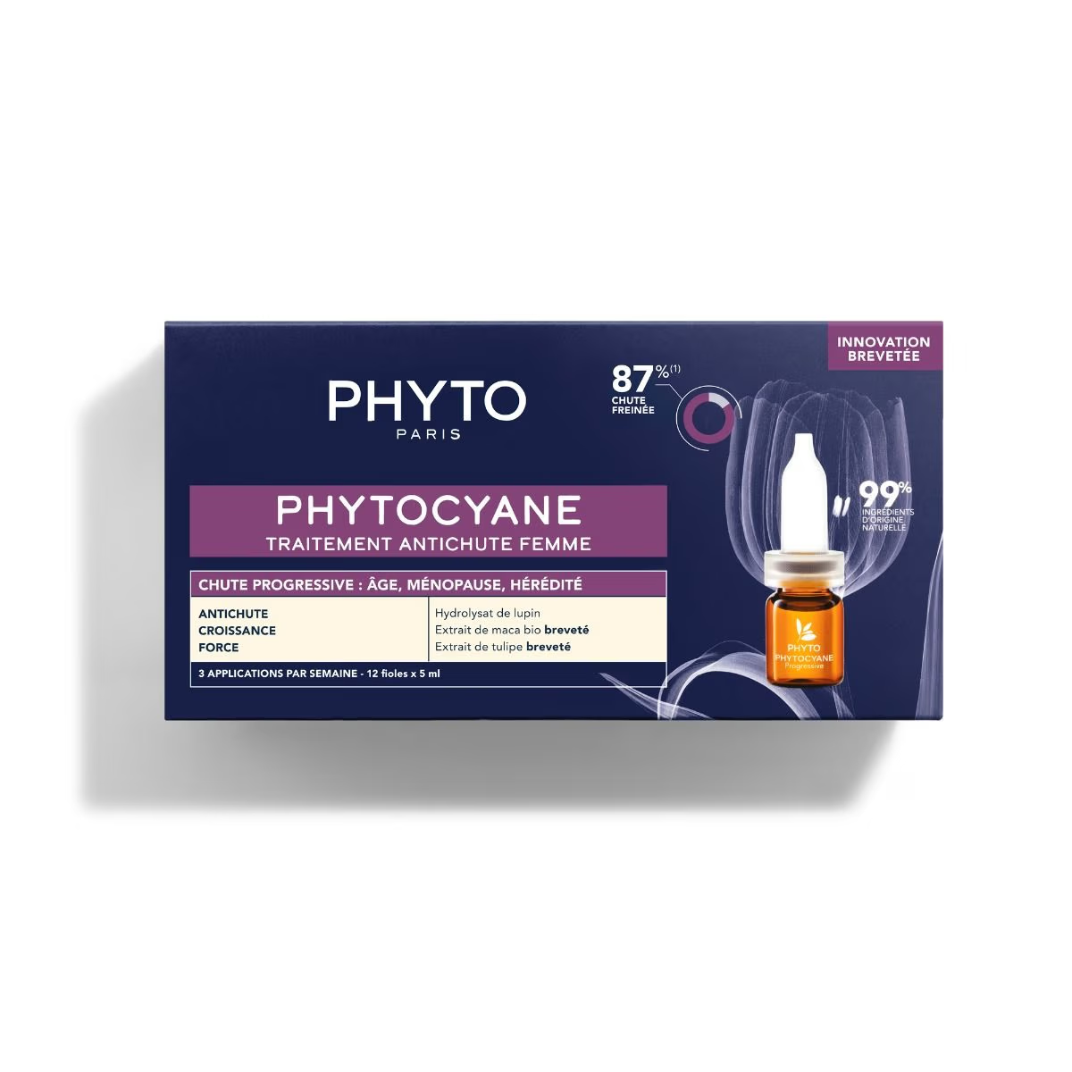 PHYTOCYANE TRAITEMENT ANTICHUTE DE CHEVEUX POUR FEMMES