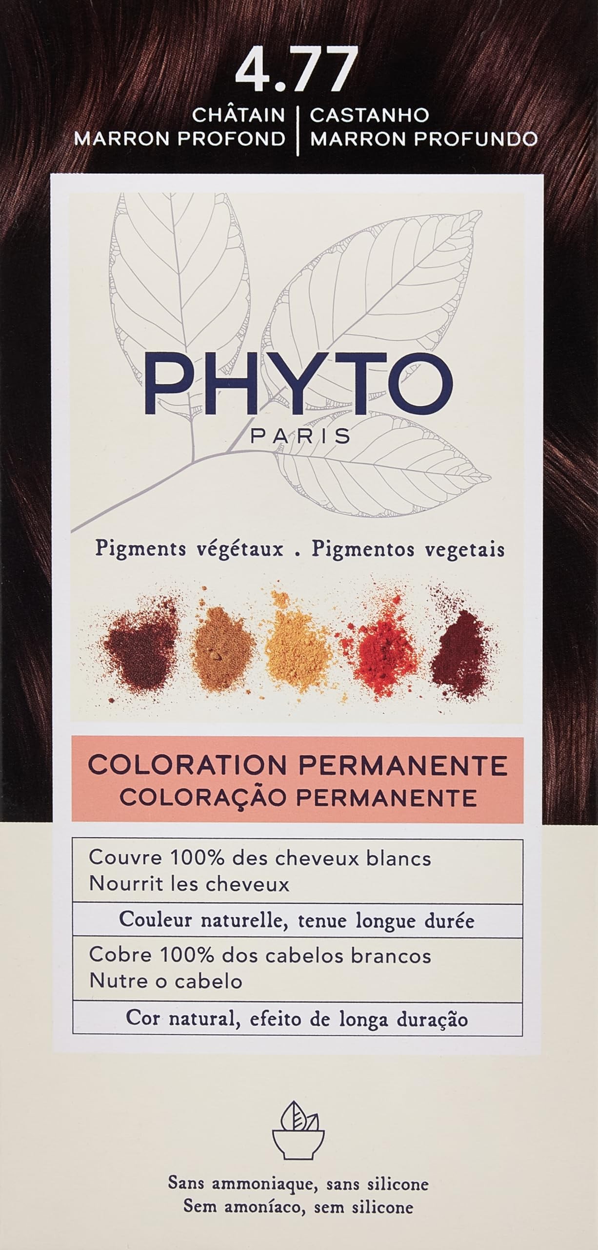 PHYTO PHYTOCOLOR 4.77 CHATIN MARRON PROFOND