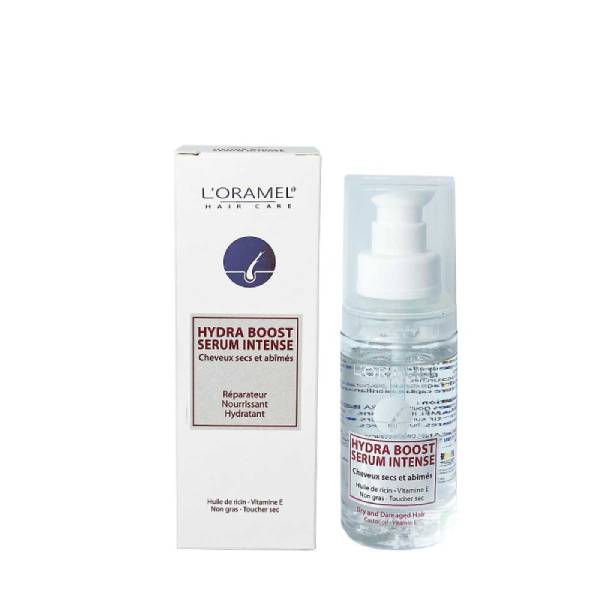 L’Oramel Hair Care Hydra Boost Sérum intense pour cheveux secs et abîmés 50ml